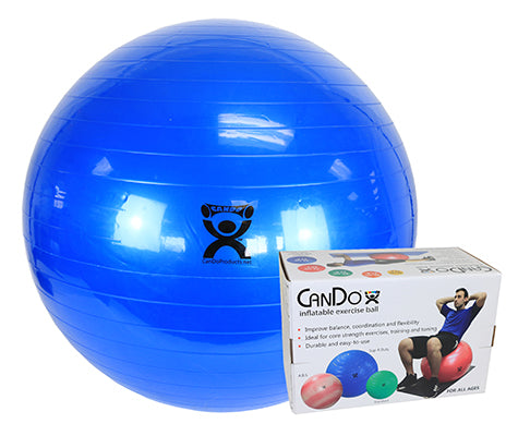 CanDo Inflatable Exercise Ball - Retail Box