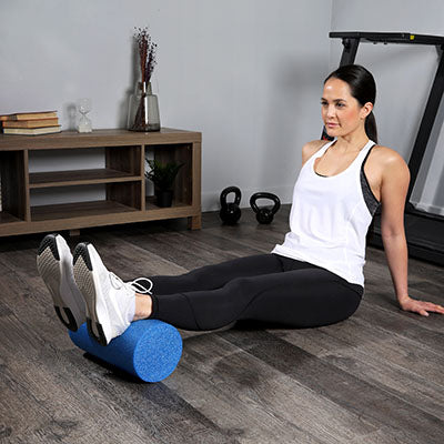 CanDo Blue PE Foam Foam Roller