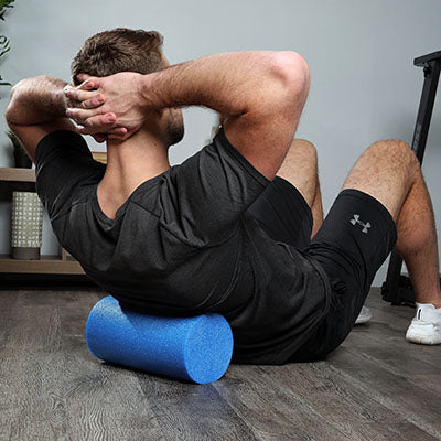 CanDo Blue PE Foam Foam Roller