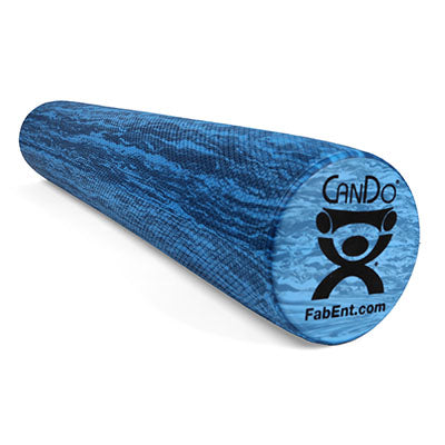 CanDo Extra Firm Foam Roller, Blue EVA Foam