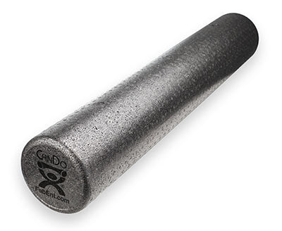 CanDo Extra Firm Foam Roller, Black Composite