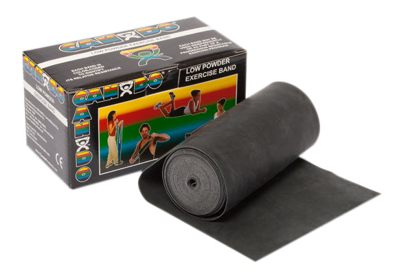 CanDo Low Powder Exercise Band - 6 yard roll