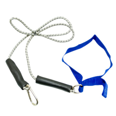 CanDo exercise bungee cord with attachments, 4&