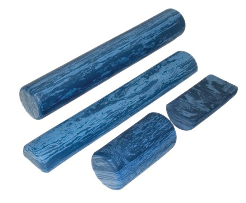 CanDo Extra Firm Foam Roller, Blue EVA Foam