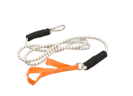 CanDo exercise bungee cord with attachments, 4&