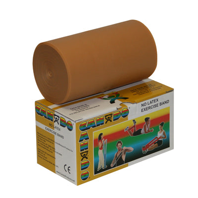 CanDo Latex Free 6 Yard Exercise Band Roll