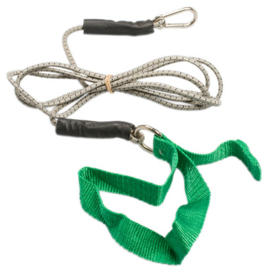 CanDo exercise bungee cord with attachments, 7'