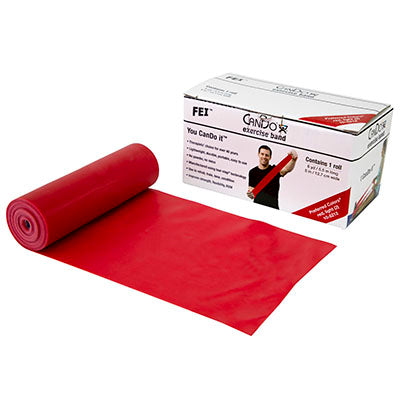 CanDo Low Powder Exercise Band - 6 yard roll