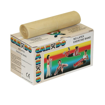 CanDo Latex Free 6 Yard Exercise Band Roll