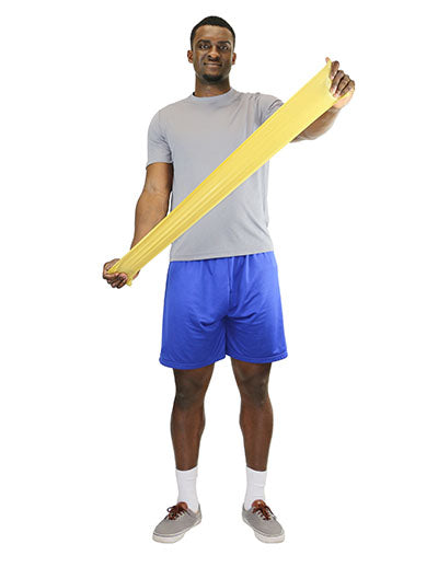 CanDo Low Powder Exercise Band - 6 yard roll