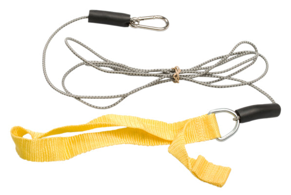 CanDo exercise bungee cord with attachments, 7&