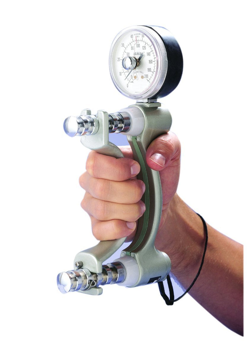 Jamar® Hand Dynamometer - Hydraulic - 200 lb Capacity - US MED REHAB