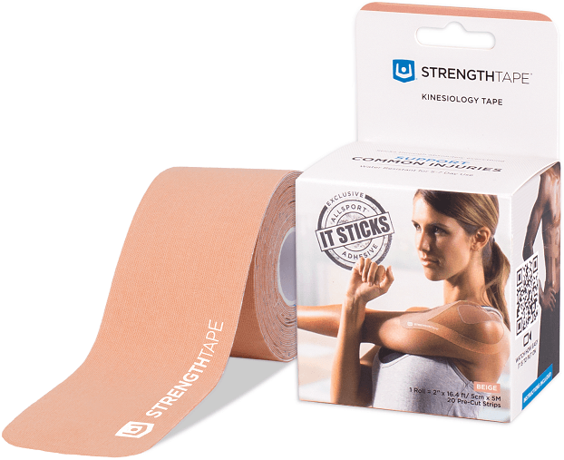 StrengthTape Kinesiology Tape 5M Precut Roll - US MED REHAB